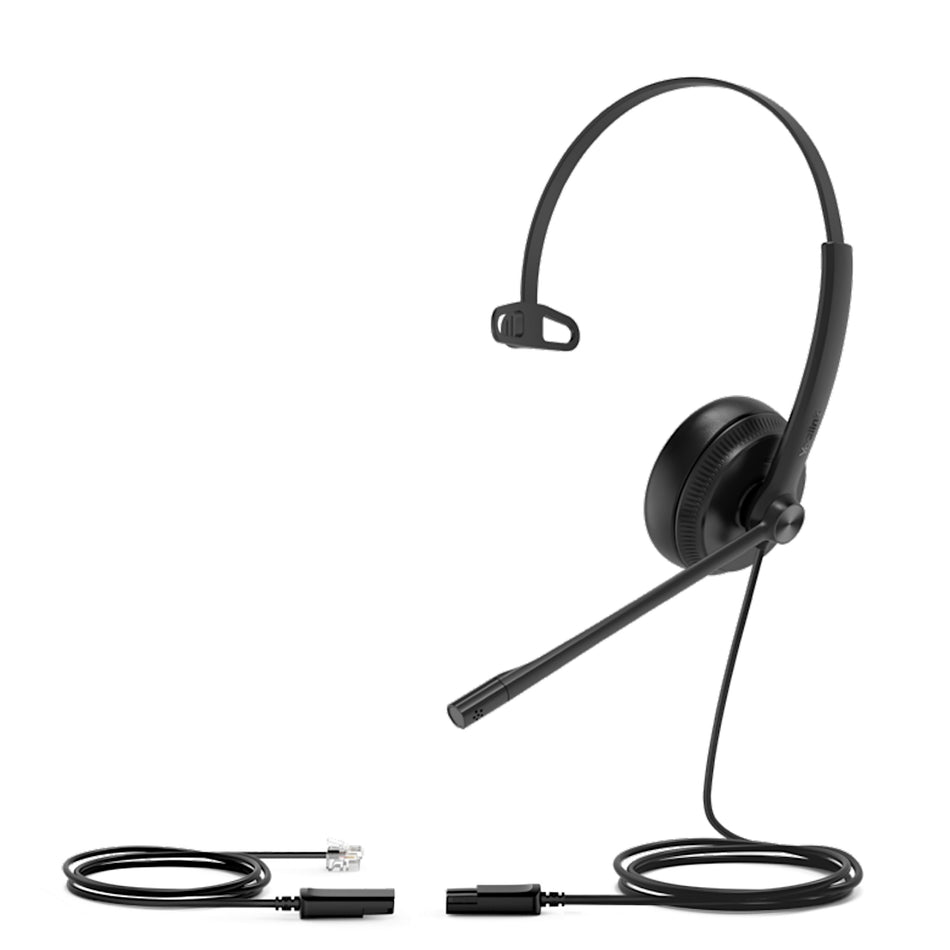 Yealink YHS34 Lite Mono Wideband Wired Headset for IP Phones