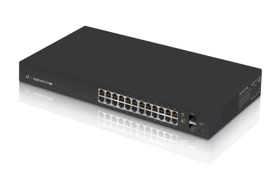 Ubiquiti EdgeSwitch 24-Port Lite Gigabit Switch 25W [ES-24-LITE]