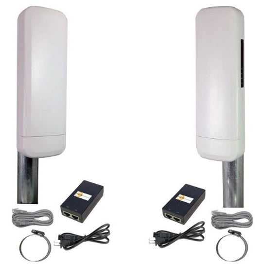 Tycon Systems EZ-Bridge 5AC, 5Ghz Point to Point Wireless Plug and Play Bridge Kit [EZBR-5AC]