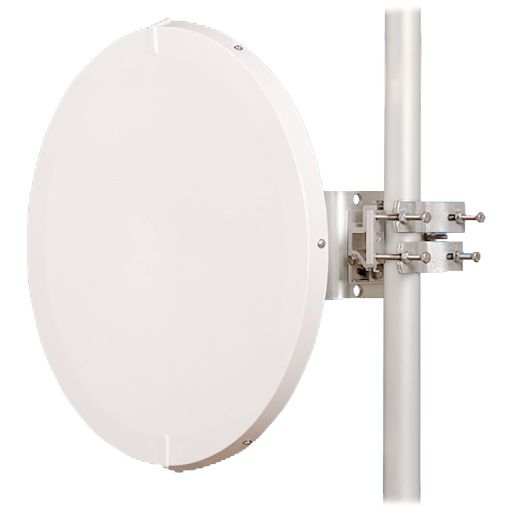 Jirous JRC-29DD DuplEX 4.9-6.1 GHz 29dBi RPSMA Parabolic Antenna with JDMW-900 AR Precision Mount