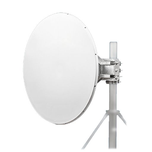 Jirous JRMC-1200-10/11 11GHz Parabolic Dish Antenna with JRZ-1200 Adjustable Wind Brace