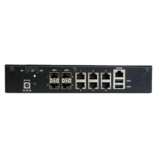 Max2v1k Router Maxxwave Routermaxx Vengeance MINI 6-Port gBe 4-Port SFP+ Router (Comp ...