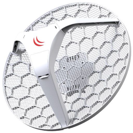 MikroTik LHG 5GHz AP 24.5dBi Dual-Pol Integrated Antenna INTL [RBLHG-5nD]