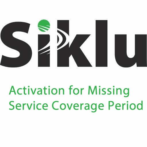 SikluCare Service and Support Plan Activation for BU MultiHaul Activation Fee for Missing Service Coverage Period