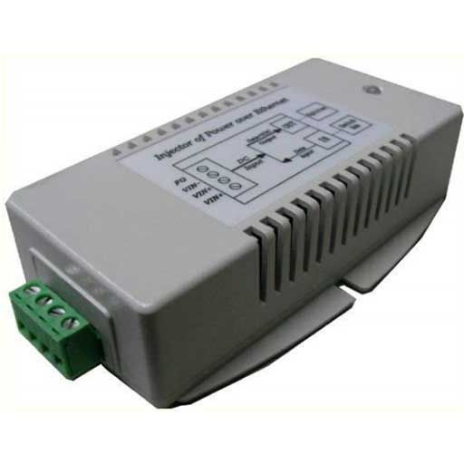 Tycon Power GIGABIT 18-36VDC In, 24VDC Out Passive 70W High Power DC to DC Converter/PoE Inserter