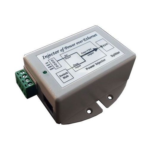 Tycon Systems 40-60VDC In 48V Out 17W Gigabit DC to DC Converter and 802.3af PoE Inserter [TP-DCDC-4848GD]