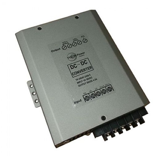 Tycon Systems 36-72VDC In 56V 4.46A 250W Regulated Out DCDC Isolated Voltage Converter [TP-VRHP-4856-250]