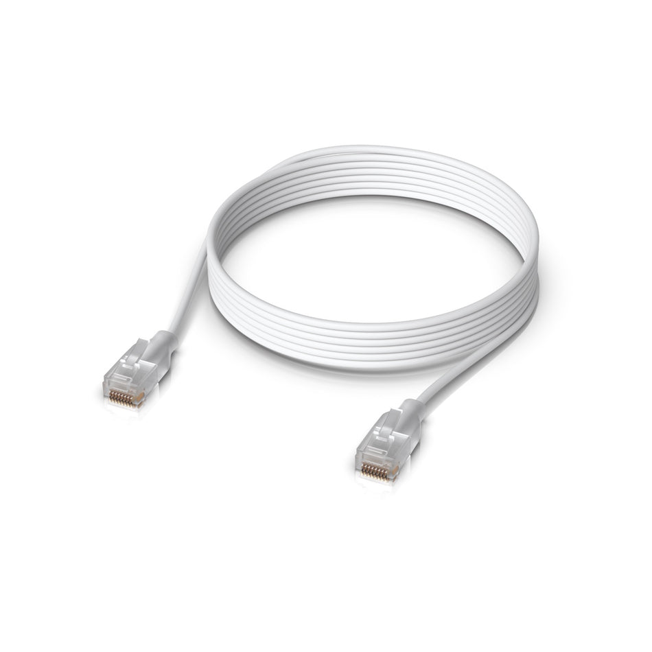 Ubiquiti UniFi Etherlighting Patch Cable, White, 1m [UACC-Cable-Patch-EL-1M-W]