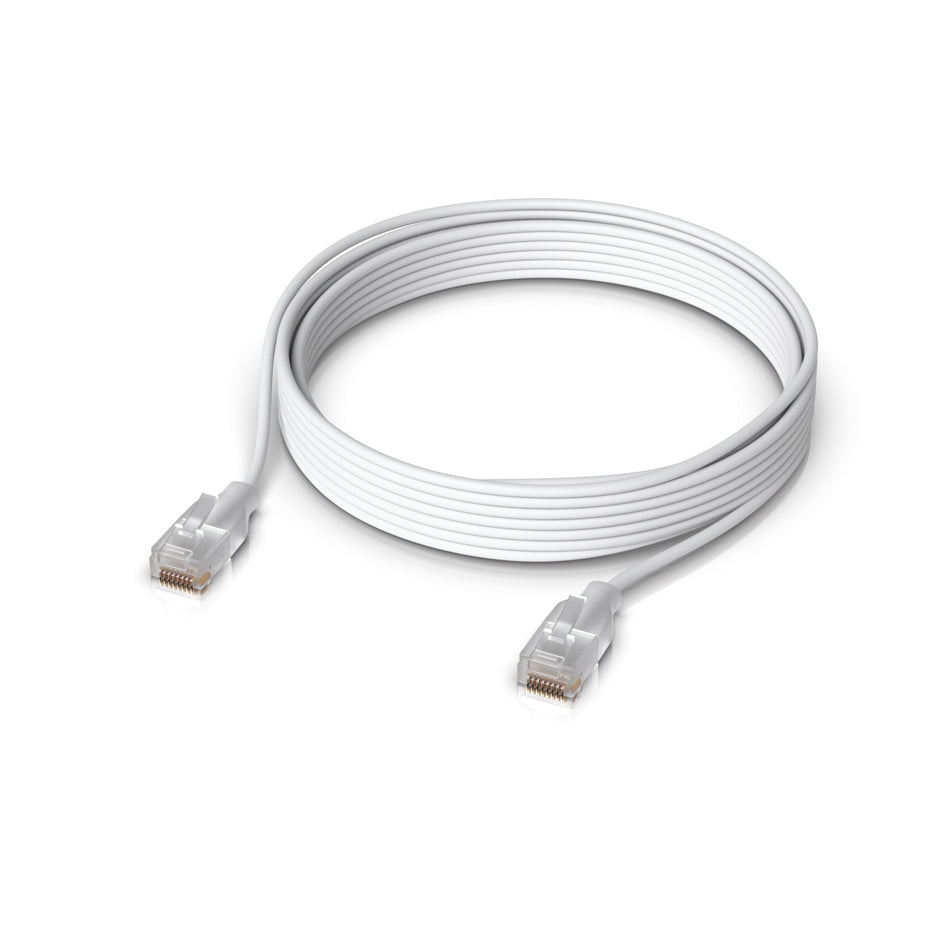 Ubiquiti UniFi Etherlighting Patch Cable, White, 8m [UACC-Cable-Patch-EL-8M-W]