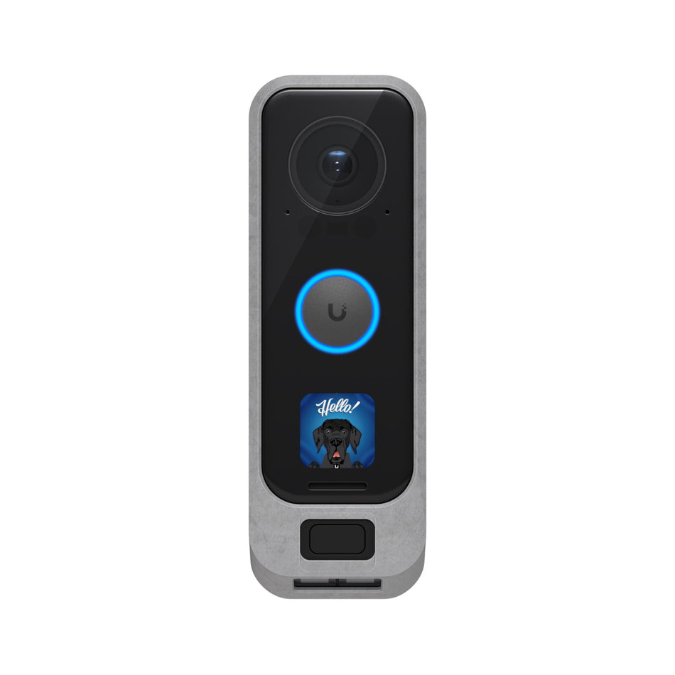 Ubiquiti UniFi G4 Doorbell Pro Cover, Concrete [UACC-G4-DB-Pro-Cover-Concrete]