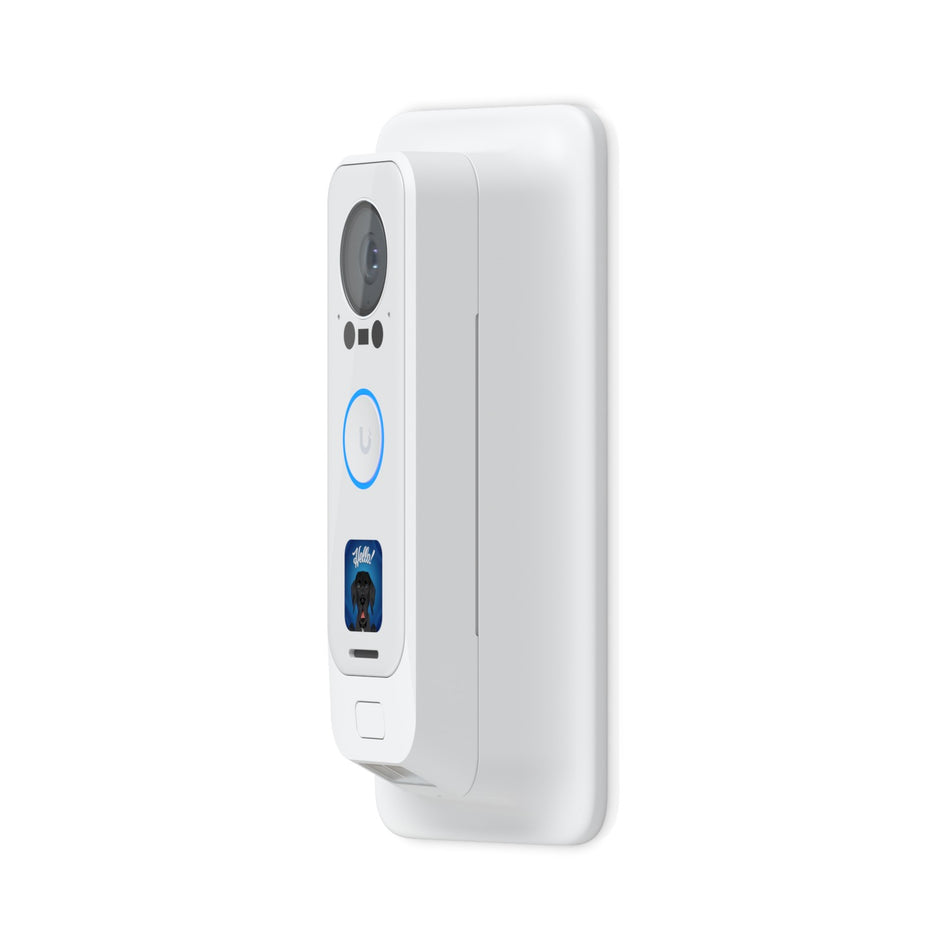 Ubiquiti UniFi G4 Doorbell Pro PoE Gang Box Mount (White) [UACC-G4 Doorbell Pro PoE-Gang Box-White]