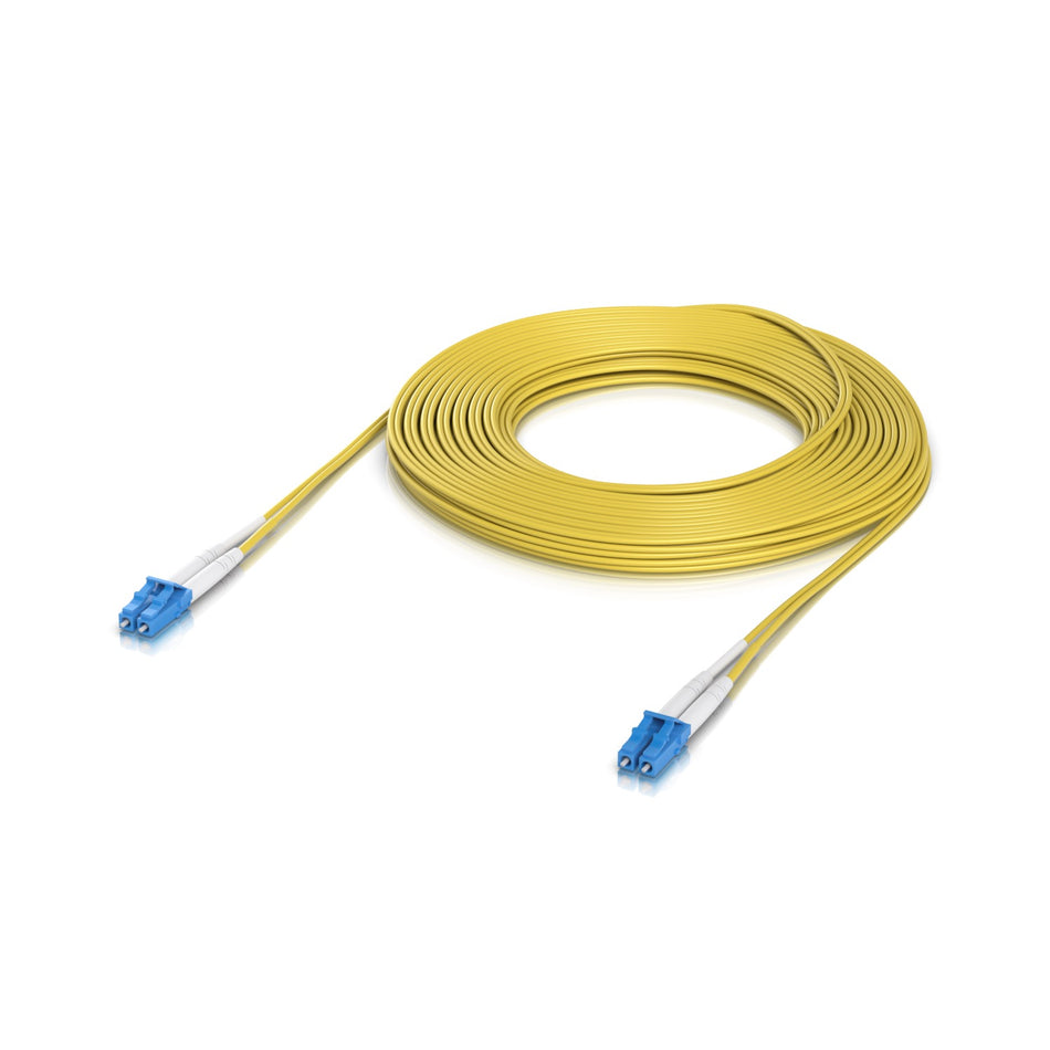 Ubiquiti OS2 Duplex LC UPC Fiber Patch Cable, 15M [UACC-OFC-S2-LULU-15M]