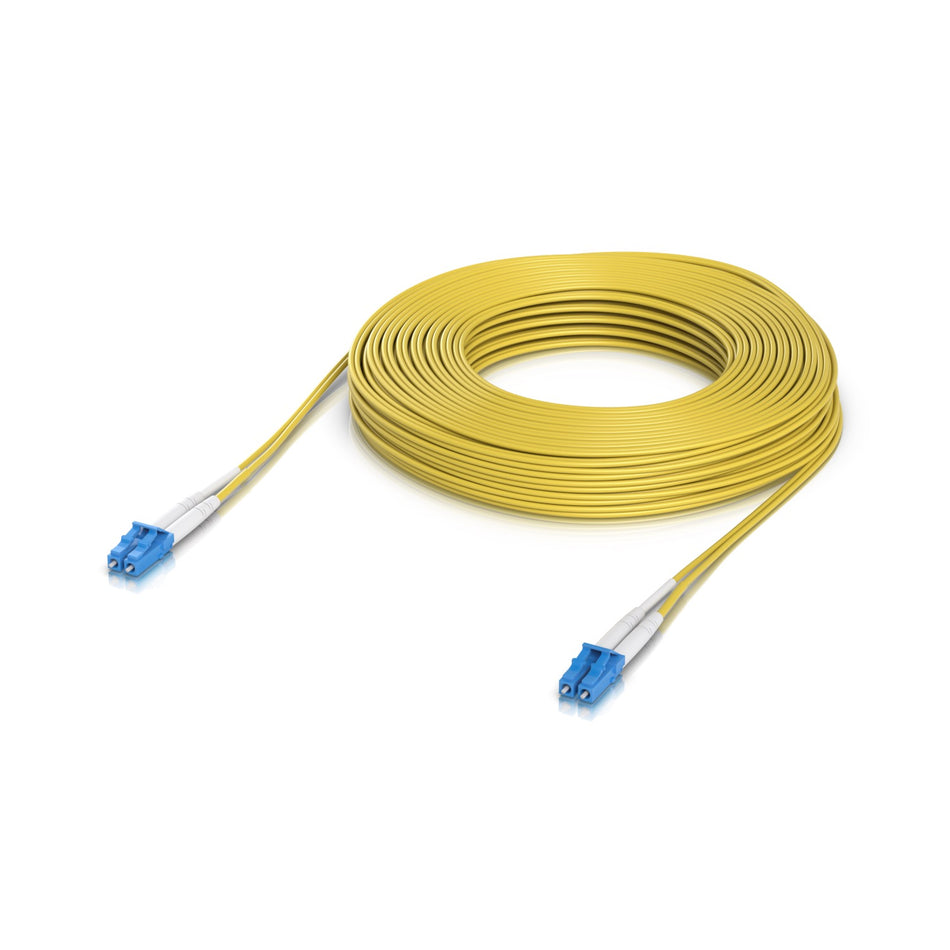 Ubiquiti OS2 Duplex LC UPC Fiber Patch Cable, 30M [UACC-OFC-S2-LULU-30M]