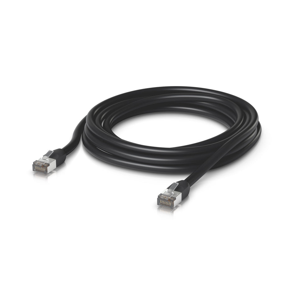 Ubiquiti UniFi Patch Cable Outdoor, Black, 5m [UACC-Cable-Patch-Outdoor-5 M-BK]