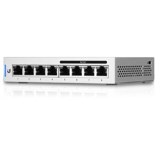 Ubiquiti UniFi 8-Port 60W PoE Managed Gigabit Switch [US-8-60W]