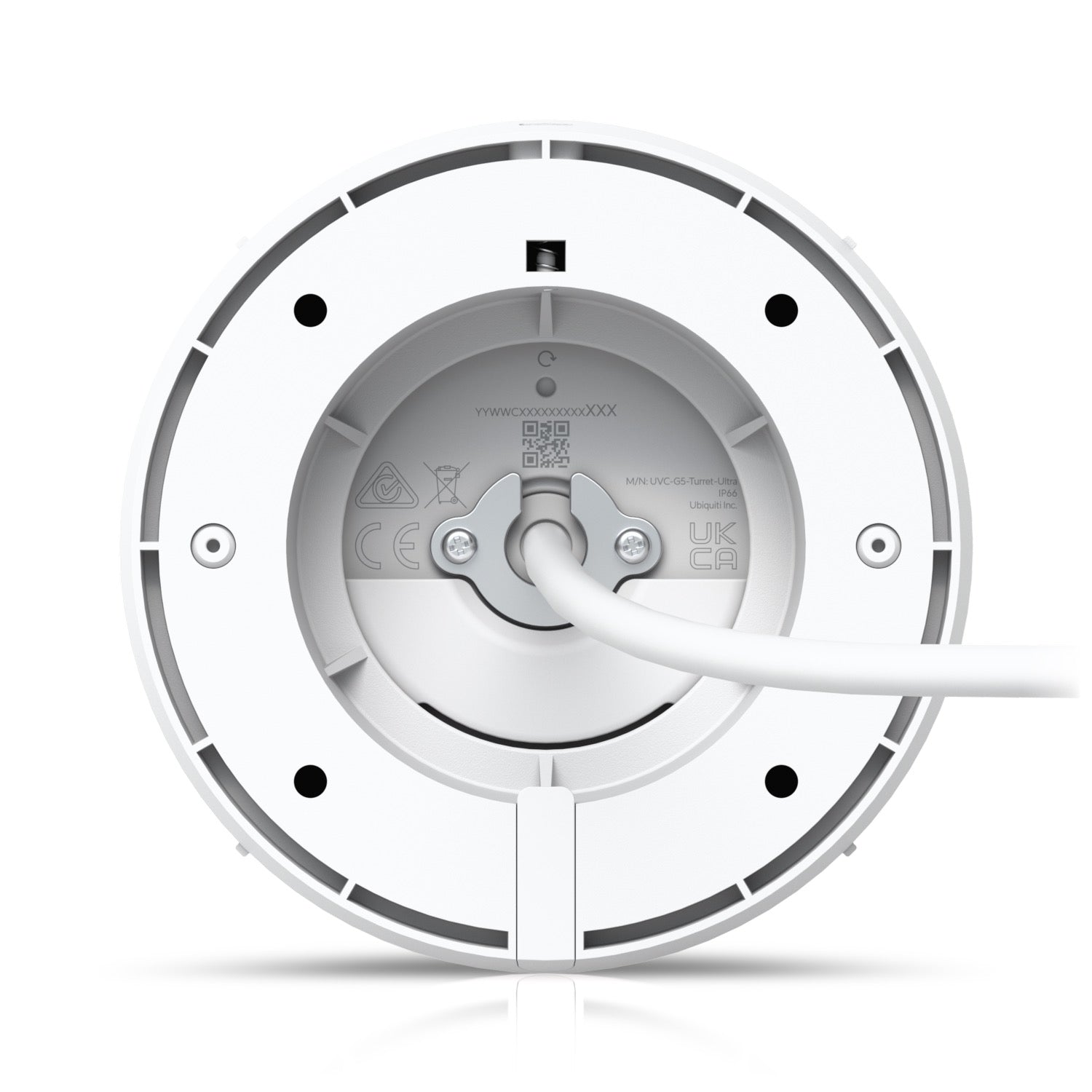 Ubiquiti UniFi G5 Turret Ultra Camera, White [UVC-G5-Turret-Ultra